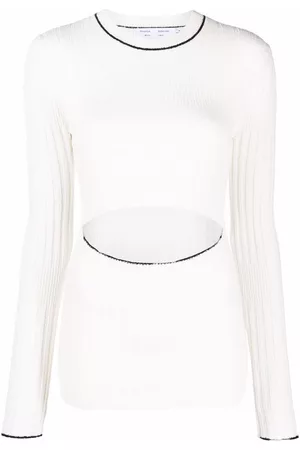 Proenza Schouler Contrast-trim bouclé cardigan