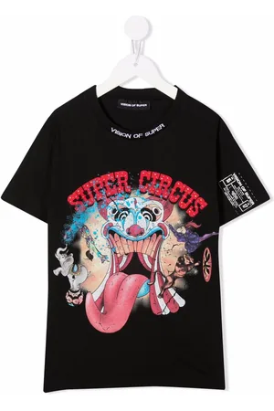 Vision Of Super Super Circus-print short-sleeve T-shirt