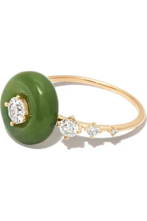 Fernando Jorge 18kt yellow Surround Orbit diamond ring
