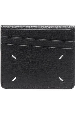 Maison Margiela Four-stitch leather card holder