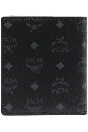 MCM Men Wallets - Monogram print wallet