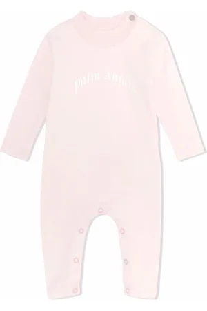 Palm Angels Logo-print cotton romper