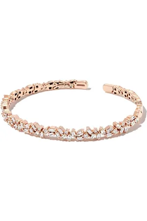 Suzanne Kalan 18kt yellow diamond tennis bracelet