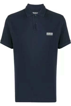 Barbour Men Polo Shirts - Logo-print polo shirt