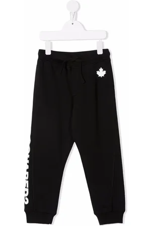 Dsquared2 Maple-leaf jersey track pants