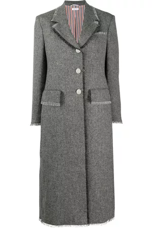 Thom Browne RWB-stripe coat