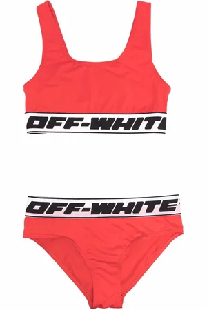 OFF-WHITE Logo tape-detailed bikini