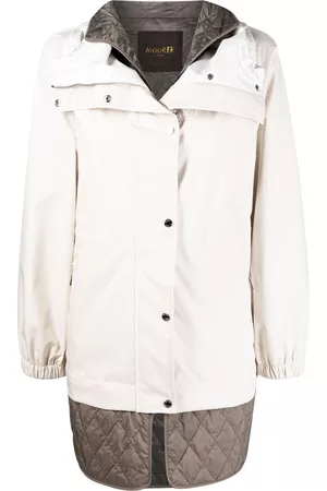 MOORER Romea-ADB layered parka coat