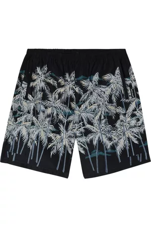 Palm Angels Palm-print swimming shorts