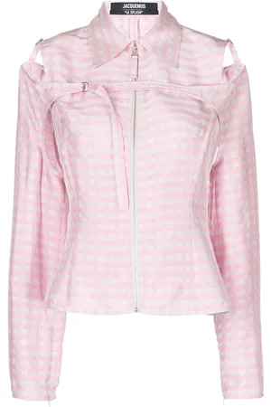 Jacquemus Check pattern long sleeve shirt