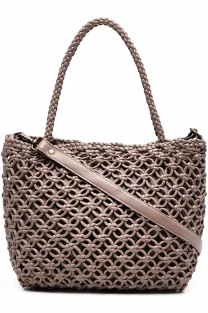 Officine creative Susan 01 macramé tote bag