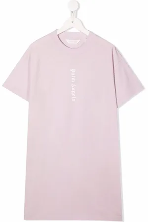 Palm Angels Logo-print T-shirt dress
