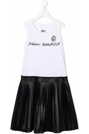 Maison Margiela Logo-print flared T-shirt dress