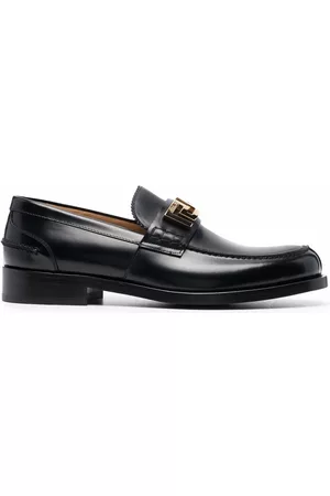 VERSACE Greca leather loafers