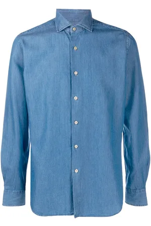 Xacus Long sleeve denim shirt