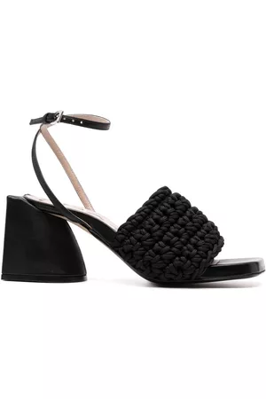 Nº21 Braided high-heel sandals