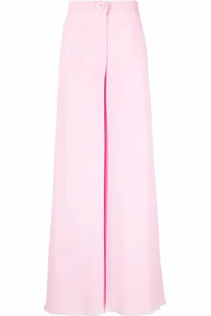 Moschino High-waisted flared trousers