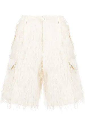 UNDERCOVER Fringed cargo shorts