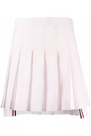 Thom Browne Striped pleated skirt
