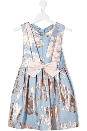HUCKLEBONES LONDON Sleeveless floral-jacquard dress