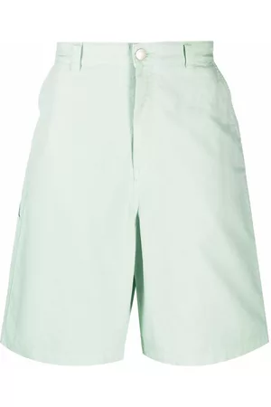 Ami Wide-leg loop-strap Bermuda shorts