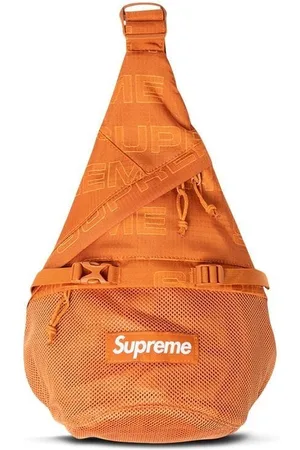 Supreme Sling logo-patch bag