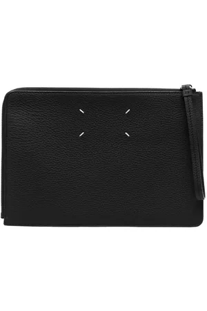 Maison Margiela Four-stitch leather pouch
