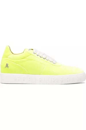 Philipp Plein King Power velvet sneakers