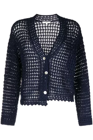 Vince Crochet V-neck cardigan