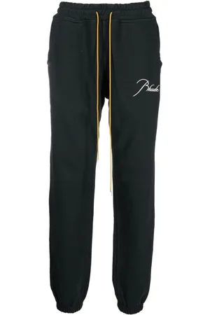 Rhude Logo-embroidered track pants