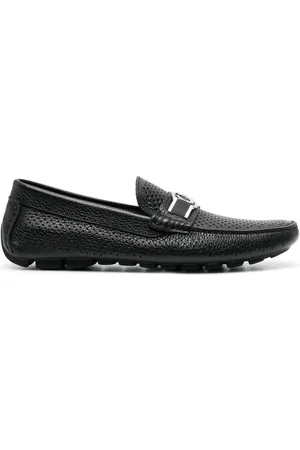 Casadei Plaque-detail slip-on loafers