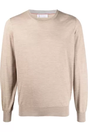 Brunello Cucinelli Fine-knit crew-neck jumper