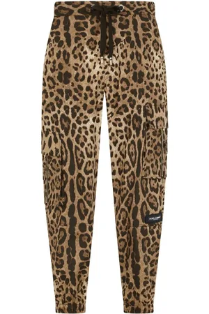 Dolce & Gabbana Leopard-print track pants