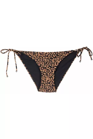 Nanushka Animal-print tie-fastening bikini bottoms
