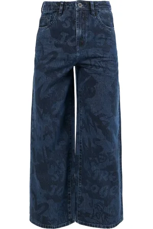 Ports V All-over graffiti print jeans