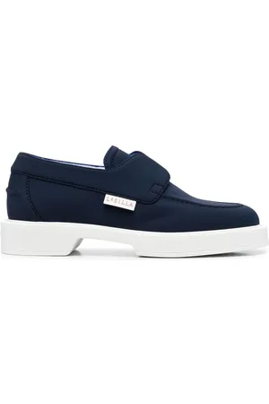 LE SILLA Yacht slip-on leather loafers