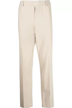 James Perse High-rise straight-leg trousers