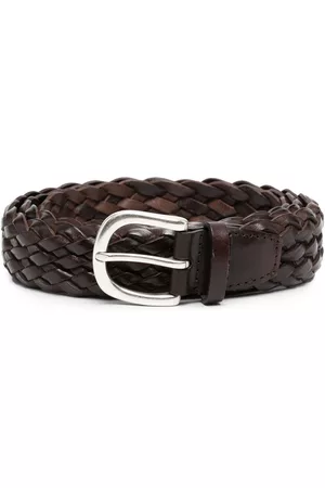 Orciani Men Belts - Woven leather belt