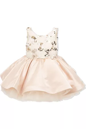 Tulleen Ashler sequin-bodice dress