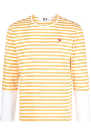 Comme des Garçons Embroidered-logo detail T-shirt