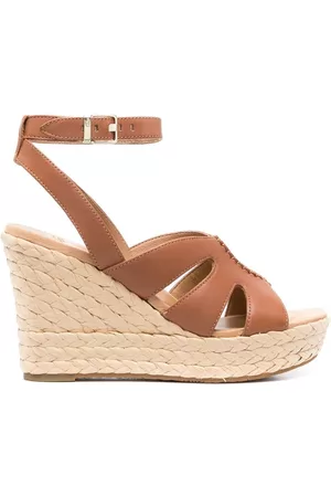 UGG Braided-wedge heeled sandals