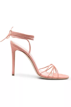PARIS TEXAS 105mm Nicole lace-up sandal