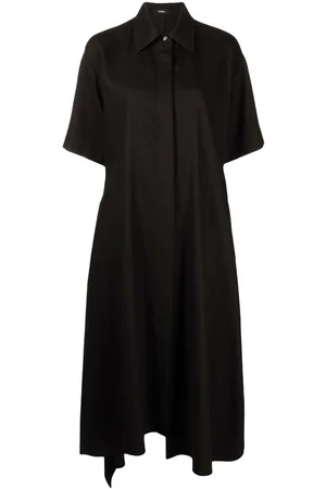 GOEN.J Asymmetric-hem shirt dress