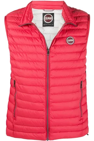 Colmar Men Gilets - Logo-patch quilted gilet