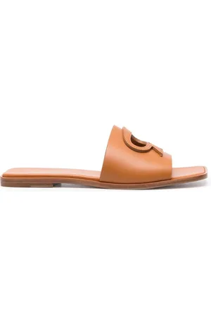 Gianvito Rossi Ribbon leather slides