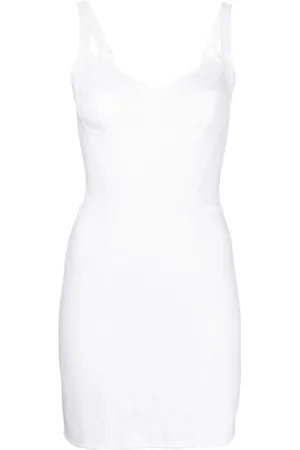 Dolce & Gabbana Lace-panelling bustier dress