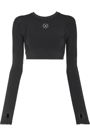 adidas TrueStrength cut-out training crop top