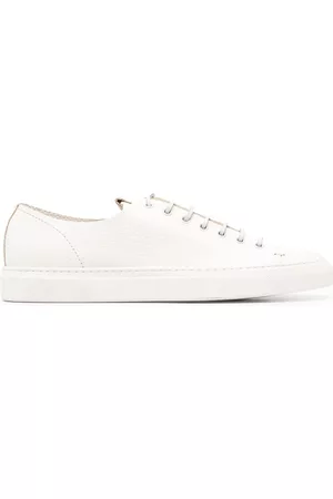 Buttero Lace-up leather trainers