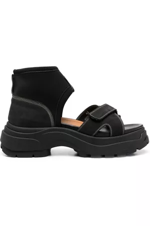 Maison Margiela Strap-detail suede sandals