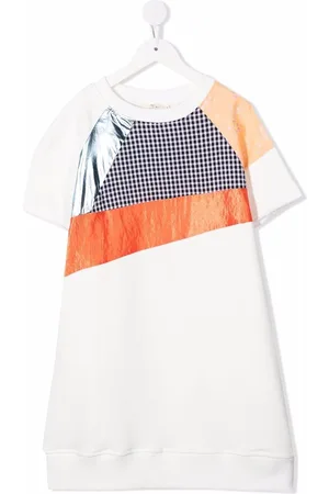 Le pandorine Patchwork sweater dress